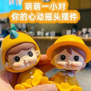 飾公仔車載漂亮內(nèi)飾用品 車內(nèi)可愛裝 2023新款 汽車搖頭擺件女神款