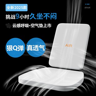 2025款 汽車坐墊通風透氣不悶熱護腰護臀舒適久駕不累坐墊靠墊夏季