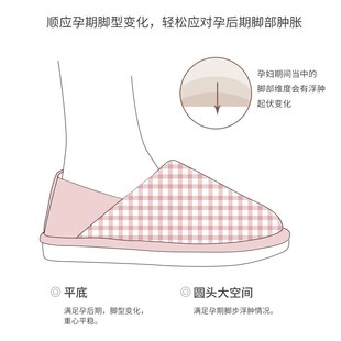 夏季 月子鞋 女款 孕婦4月包跟5月防滑產婦家居產后軟底棉拖鞋 春秋款