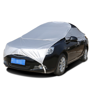 汽車車頂保護(hù)防曬遮陽(yáng)神器半罩前檔廣告印刷隔熱車衣車罩車套通用