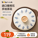 小熊砂鍋煲家用耐高溫干燒不裂煲仔飯燃氣灶專用石鍋陶瓷鍋煲湯煲