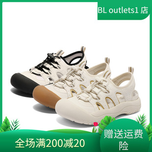 戶外運(yùn)動(dòng)休閑溯溪涼鞋 2025夏商場(chǎng)同款 4KS32BK5 女款 森達(dá)可可豬籠鞋