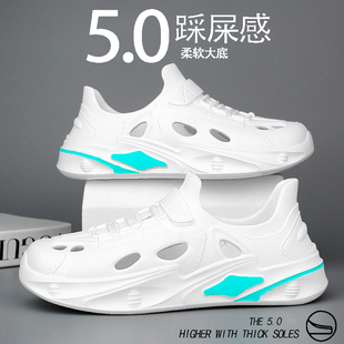45踩屎感包頭沙灘涼鞋 椰子洞洞鞋 外穿青少年運(yùn)動(dòng)開(kāi)車(chē)大碼 夏季 男士
