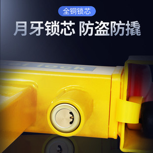 加厚汽車鎖輪胎鎖車輪鎖車器小轎車物業防盜車鎖虎鉗牛角夾鎖