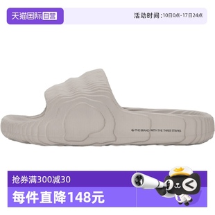 輕便一字拖居家休閑鞋 女鞋 Adidas阿迪達斯男鞋 運動拖鞋 自營