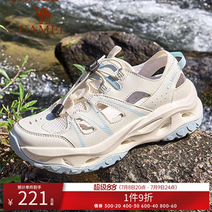 女鞋 新款 透氣休閑運(yùn)動涼鞋 涉水溯溪鞋 駱駝戶外休閑鞋 男鞋 2025夏季