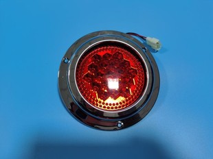 黃紅白三色 霧燈 牌照燈 消防車尾燈 邊燈 LED 示廓燈 帶3C 圓形