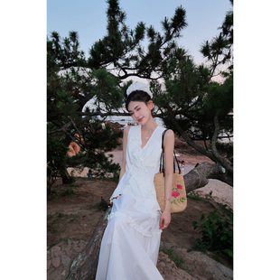 背心襯衫 立體花朵無袖 女夏季 絕美小衫 FEI 設(shè)計(jì)感氣質(zhì)上衣小衫 MAO