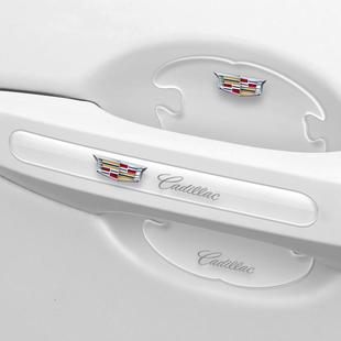 XT6 適用凱迪拉克XTS XT4 ATSL CT5門碗膜門把手貼膜防刮護劃 XT5