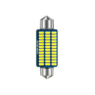 汽車閱讀燈led車內(nèi)燈室內(nèi)燈車頂燈后備箱燈雙尖 t10照明燈12v燈泡
