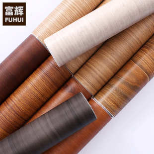 特厚韓版 PVC木紋貼紙自粘墻紙家具翻新貼膜酒店工程韓華波音軟片
