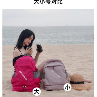 游泳包健a身包干濕分離男女運動瑜伽防水沙灘旅游泳衣收納雙肩背