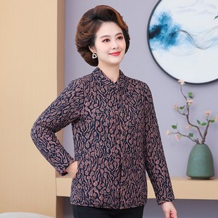 老年人秋冬d駝絨棉襖媽媽冬裝 保暖棉服柔軟彈力奶奶內搭貼身小棉