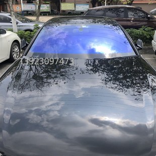 汽車太陽膜變色膜炫彩紫光藍色妖姬防爆膜隔熱膜汽車玻璃貼膜