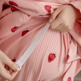 300斤哺乳睡衣寬Q松加肥喂奶產(chǎn)后家居 200 春夏季 孕婦月子服特大碼
