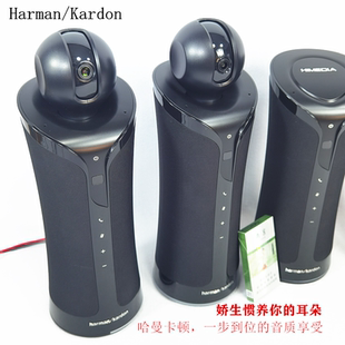 Harman原裝 喇叭DIY無源音箱小鋼炮雙釹磁絲膜高音雙低音振膜40瓦