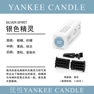 millefiori米蘭菲麗汽車香水香薰替換芯佛手柑純氧持久擴香車禮盒