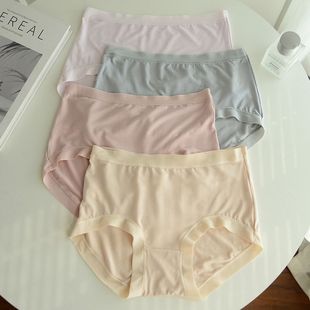 小平角女生短褲 透氣大碼 頭 女無痕舒適高腰包臀夏季 蝶安芬女士內褲