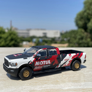 散貨1 64道奇霸王龍RAM2500合金汽車模型