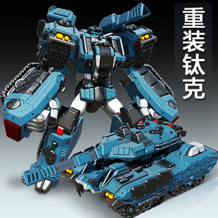 托寶戰士銀河偵探重裝 鈦克兒童變形機器人汽車男孩金剛兄弟玩具