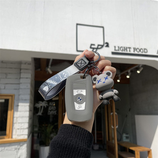 寶馬3系鑰匙套320li 1系5系7系x1x5x3殼包扣可愛 老款 適用