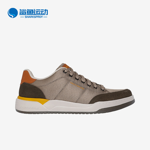 復古綁帶耐磨輕便板鞋 Skechers 秋冬男士 新款 斯凱奇正品