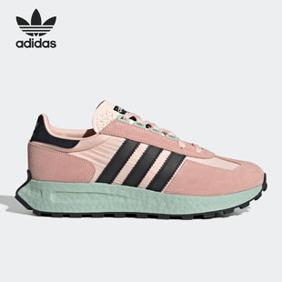 男女運(yùn)動(dòng)輕便跑步鞋 Adidas 新款 三葉草當(dāng)季 H03078 阿迪達(dá)斯正品