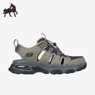 潮流休閑緩震耐磨搭扣涼鞋 Skechers 男士 新款 斯凱奇正品