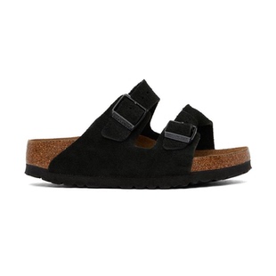 Arizona Narrow Soft Footbed 女 BIRKENSTOCK 涼鞋 黑色