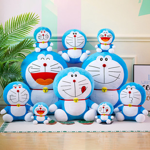 多啦a夢公仔哆啦a夢毛絨玩具叮當貓公仔叮當貓毛絨玩具禮品