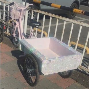 汽車用品裝 水晶DIY 飾抖音三輪車貼鉆創意水鉆車身鉆車內飾品改裝