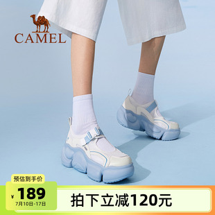 女款 女透氣網面輕便防滑女鞋 2025新款 子沙灘涼鞋 鞋 駱駝海星運動鞋