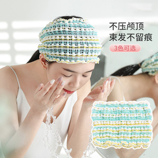 束發(fā)帶女洗臉專用敷面膜寬邊發(fā)箍高級(jí)感防滑頭箍網(wǎng)紅新款 洗漱發(fā)帶