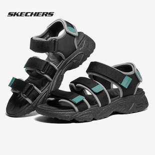 男子透氣休閑運(yùn)動(dòng)涼鞋 Skechers 新款 夏季 237197 斯凱奇正品