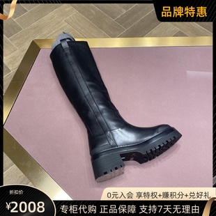 靴SL322137 LUNA2022秋冬圓頭方跟舒適長筒時裝 露娜女鞋 STELLA