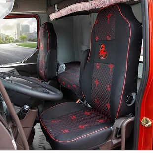 H7座套M3 T7坐墊套貨車布藝臥鋪四季 全包套 柳汽乘龍H5