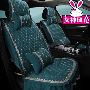 通用全包座墊 汽車坐墊寶來速騰朗逸騏達布藝?yán)俳z四季 新款 夏季