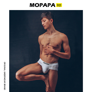 簡約莫代爾彈力三角褲 MOPAPA內褲 時尚 原創男士 昨夜他并沒有回家