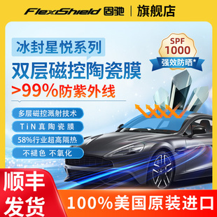 固馳進口汽車貼膜太陽膜隔熱防窺防曬防爆車窗前擋風玻璃全車隱私