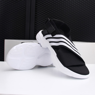 女子運(yùn)動(dòng)休閑涼鞋 Adidas 新品 三葉草夏季 EF5863 阿迪達(dá)斯正品