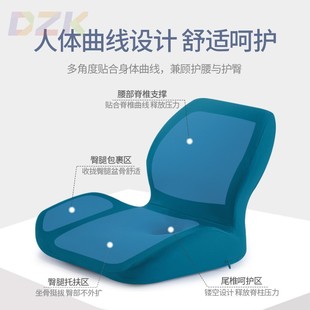 車用坐墊記憶棉學(xué)車腰枕靠墊連體座墊車載靠背椅汽車座椅駕駛坐n5