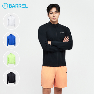 韓國BARREL沖浪潛水服水母衣長袖 浮潛 泳衣防曬速干海邊游泳衣男士