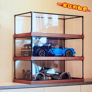 透明亞克力展示盒動漫周邊模型積木盲盒手辦防塵罩陳列收納盒定制
