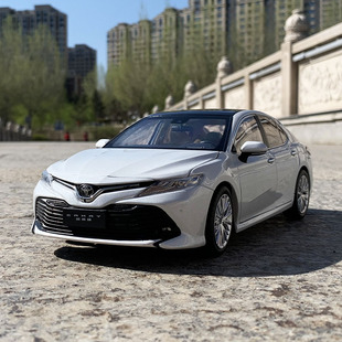 一汽原廠1 轎車合金汽車模型汽車擺件收藏 18第八代凱美瑞2018款