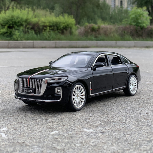 紅旗H9 紅旗h9車模 合金仿真汽車模型 兒童玩具 一汽原廠