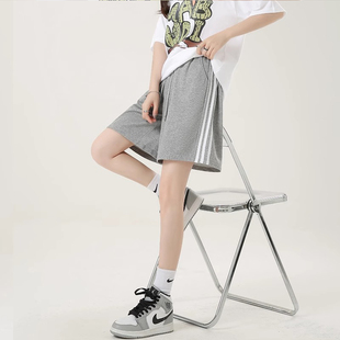潮五分褲 清倉(cāng)撿漏外貿(mào)美式 直筒寬松休閑中褲 夏季 子 純色棉運(yùn)動(dòng)短褲