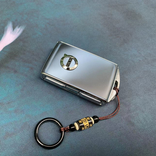 適用沃爾沃鑰匙殼套xc60s90s60鋅合金xc40xc90v60v90改裝 鑰匙包扣