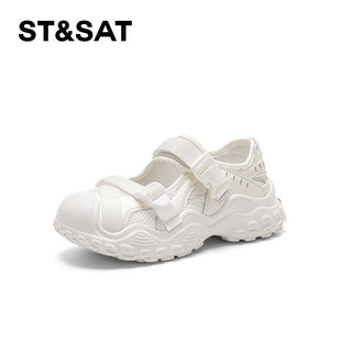 休閑涼鞋 St&Sat 厚底溯溪鞋 戶外涉水鞋 女SSC2111B49 星期六夏季