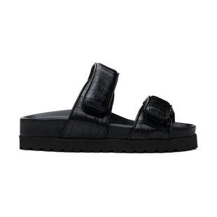 黑色 涼鞋 Perni Croc 女 Giaborghini
