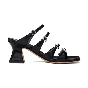 黑色 涼鞋 Eanna Leather 女 Nappa aeyde